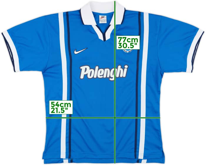 1997-98 Napoli Player Issue Home Shirt - 8/10 - (L)