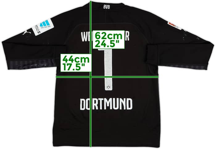 2014-15 Borussia Dortmund GK Shirt Weidenfeller #1 - 4/10 - (L.Boys)
