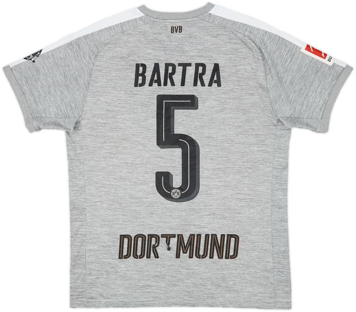 2017-18 Borussia Dortmund Third Shirt Bartra #5 - 5/10 - (M)