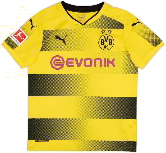 2017-18 Borussia Dortmund Home Shirt Dembele #7 - 5/10 - (L.Boys)