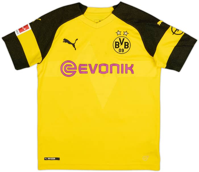2018-19 Borussia Dortmund Home Shirt Piszczek #26 - 7/10 - (L.Boys)