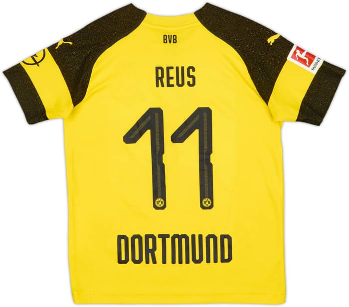 2018-19 Borussia Dortmund Home Shirt Reus #11 - 6/10 - (M.Boys)