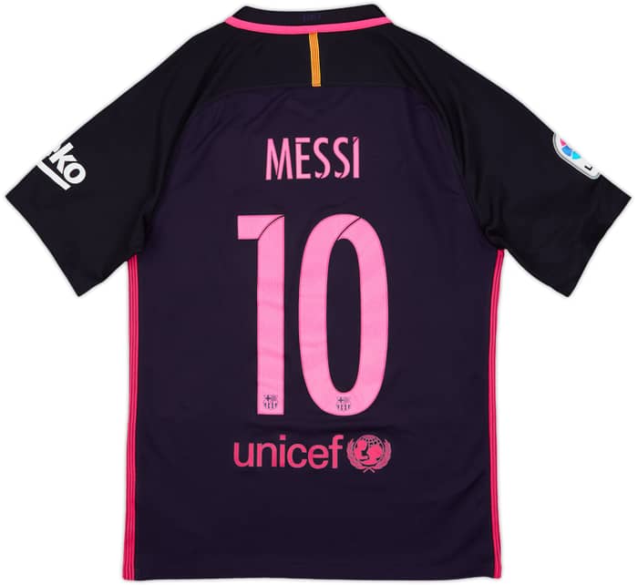 2016-17 Barcelona Away Shirt Messi #10 - 8/10 - (S)