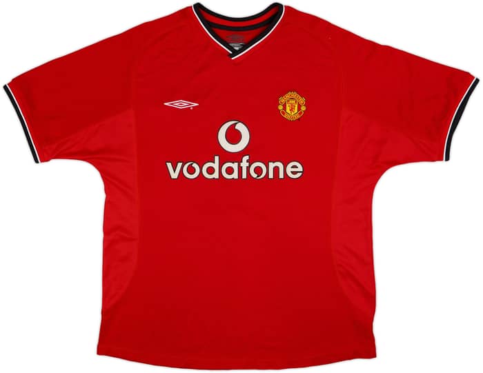 2000-02 Manchester United Home Shirt Keane #16 - 6/10 - (L)