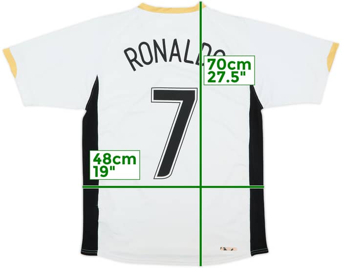 2006-08 Manchester United Away Shirt Ronaldo #7 - 6/10 - (S)