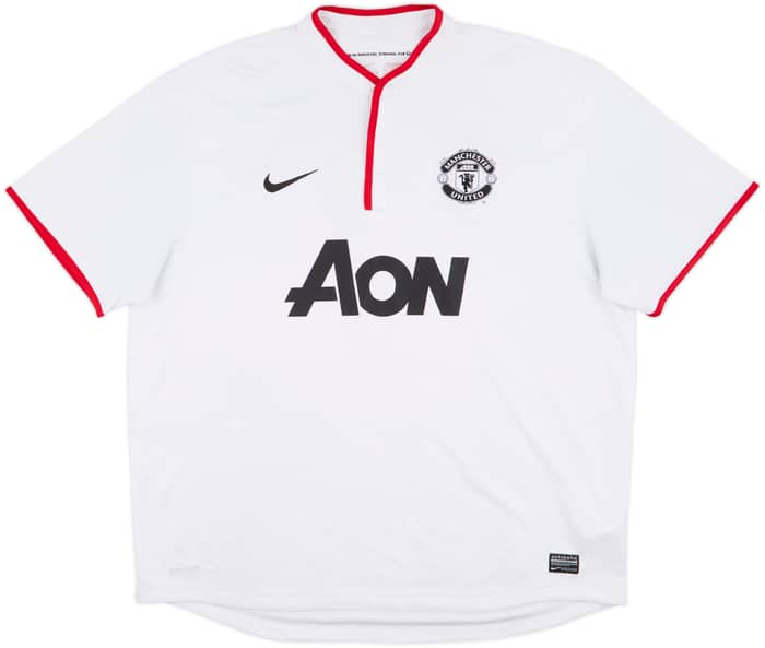 2012-14 Manchester United Away Shirt Vidic #15 - 7/10 - (XXL)