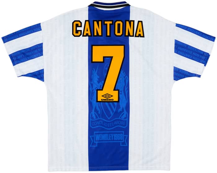 1994-96 Manchester United Third Shirt Cantona #7 - 7/10 - (L)