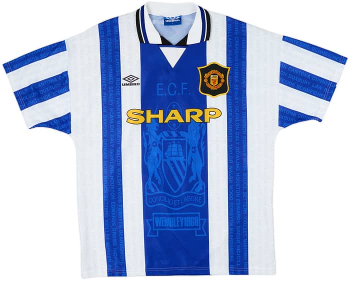 1994-96 Manchester United Third Shirt Cantona #7 - 7/10 - (L)