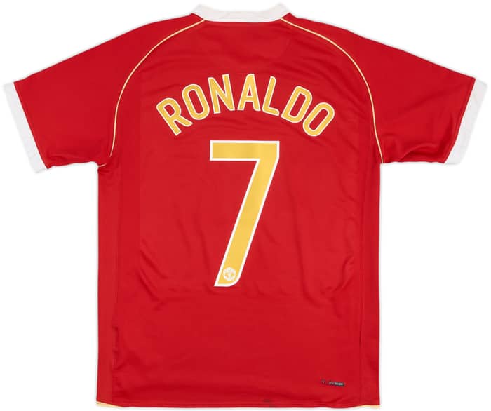 2006-07 Manchester United Camiseta Local Ronaldo #7 - 6/10 - (M)