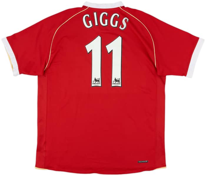2006-07 Manchester United Home Shirt Giggs #11 - 6/10 - (L)