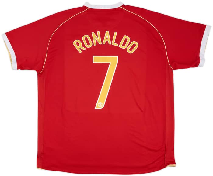 2006-07 Manchester United Home Shirt Ronaldo #7 - 6/10 - (3XL)