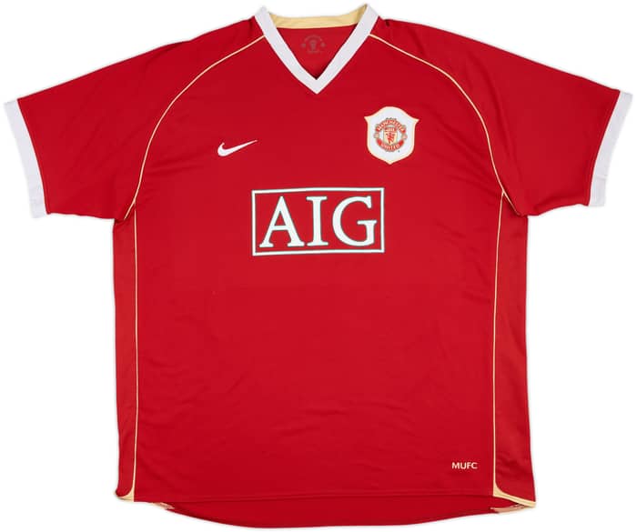 2006-07 Manchester United Home Shirt Ronaldo #7 - 6/10 - (3XL)
