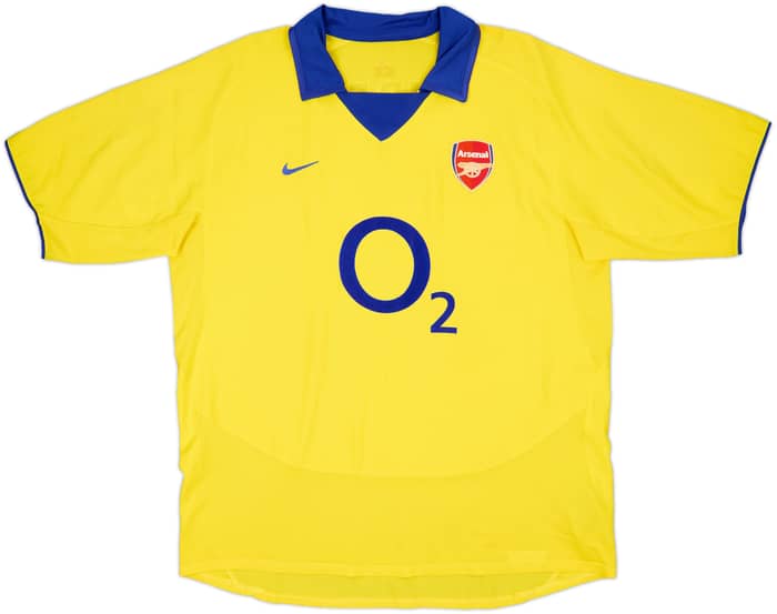2003-05 Arsenal Away Shirt Pires #7 - 8/10 - (XL)