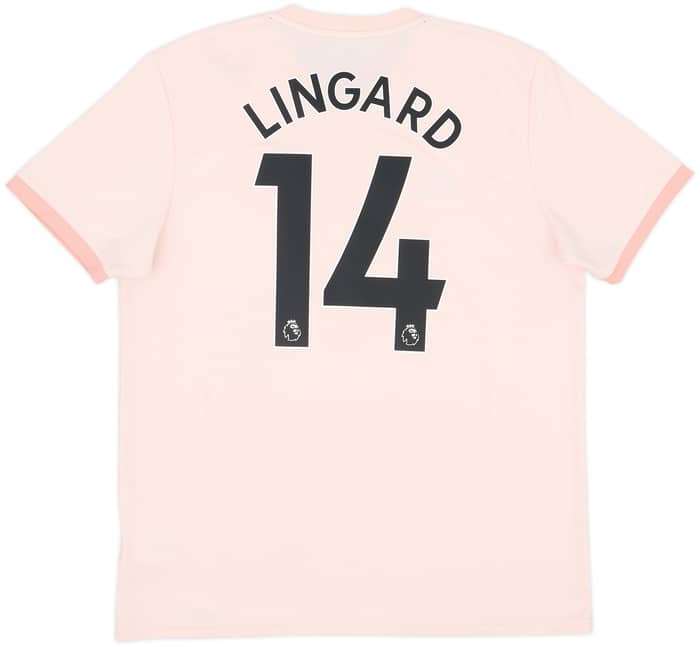 2018-19 Manchester United Away Shirt Lingard #14 - 7/10 - (L)