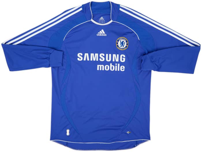 2006-08 Chelsea Home Shirt Drogba #11 - 6/10 - (L)