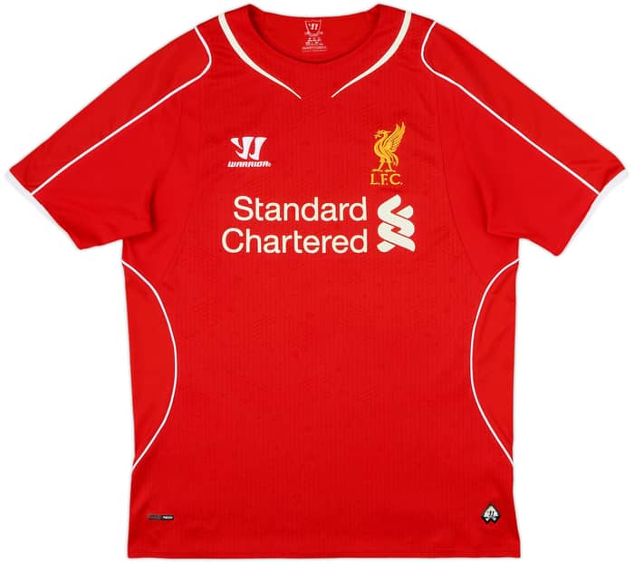2014-15 Liverpool Camiseta Local Gerrard #8 - 6/10 - (M)