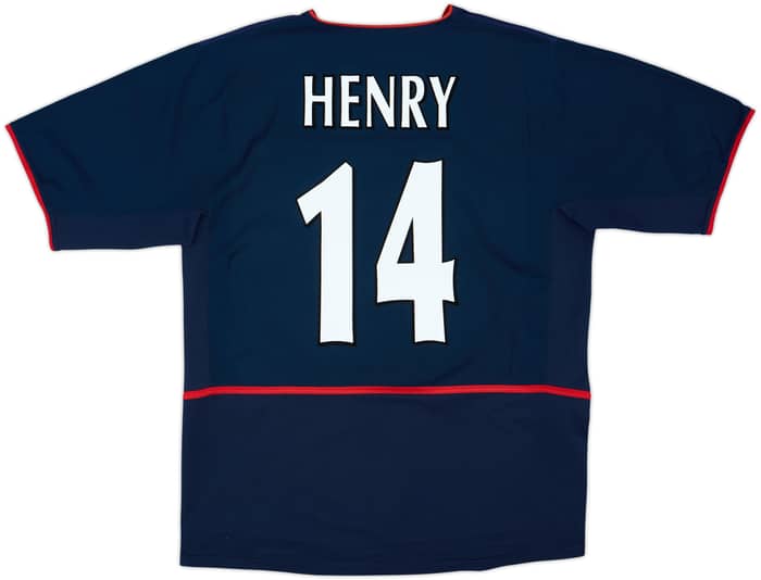 2002-04 Arsenal Away Shirt Henry #14 - 8/10 - (XXL)