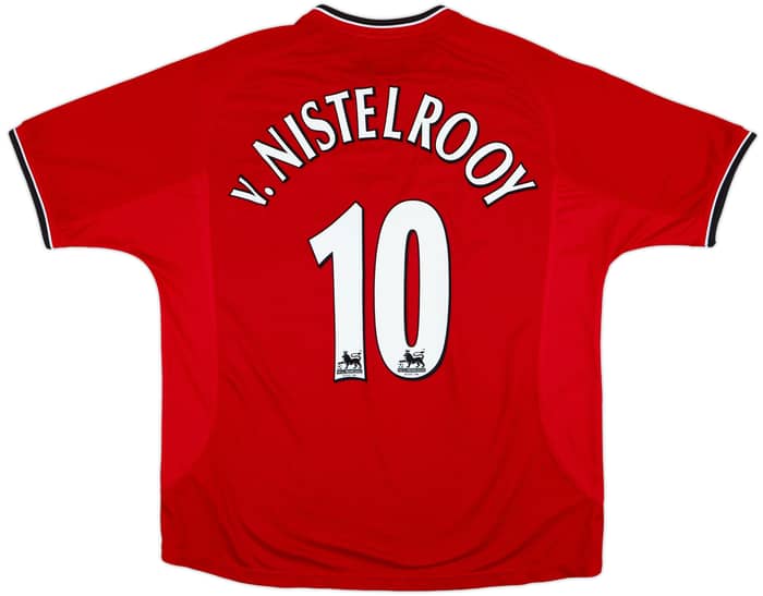 2000-02 Manchester United Home Shirt V.Nistelrooy #10 - 6/10 - (XL)