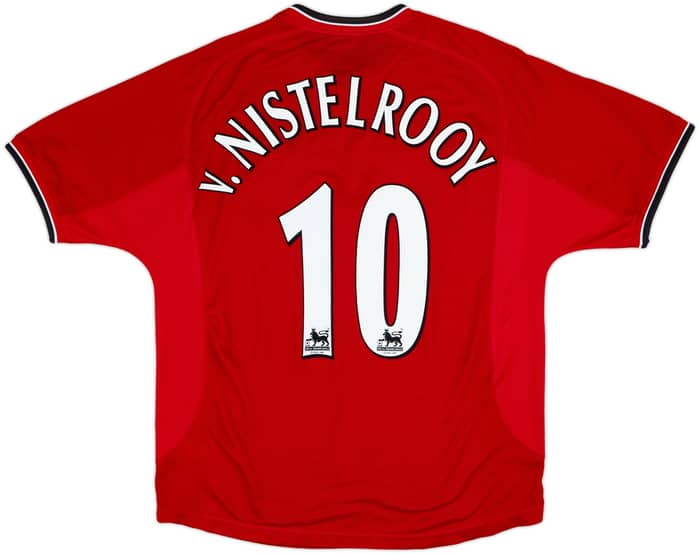 2000-02 Manchester United Home Shirt V.Nistelrooy #10 - 5/10 - (L)