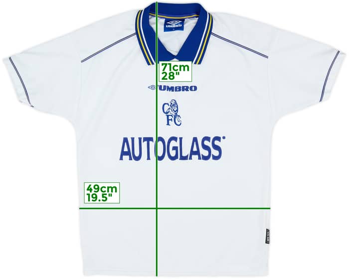 1998-00 Chelsea Away Shirt - 4/10 - (M)