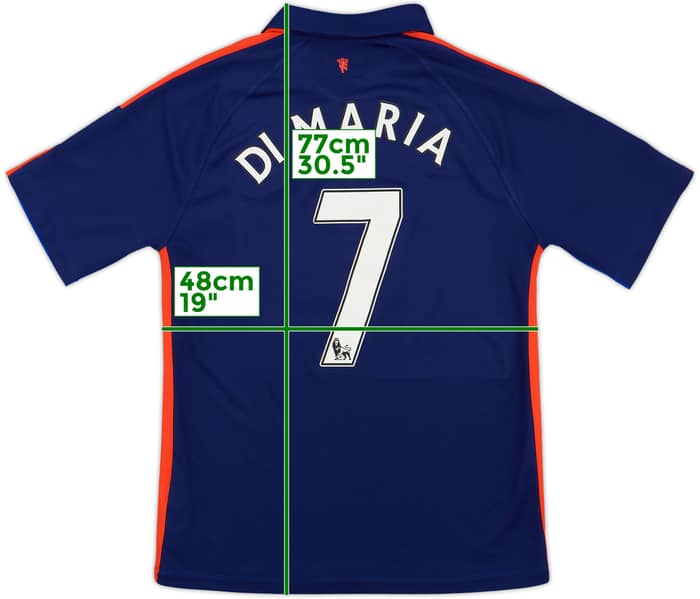 2014-15 Manchester United Third Shirt Di Maria #7 - 9/10 - (M)