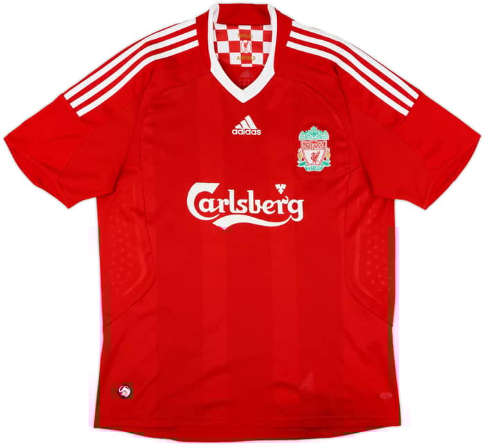 2008-10 Liverpool Home Shirt Torres #9 - 7/10 - (L)