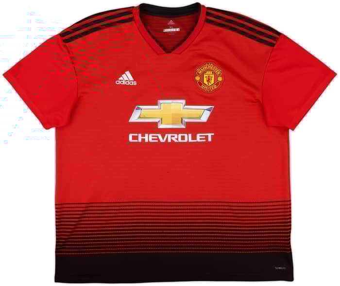 2018-19 Manchester United Home Shirt Rashford #10 - 7/10 - (XL)