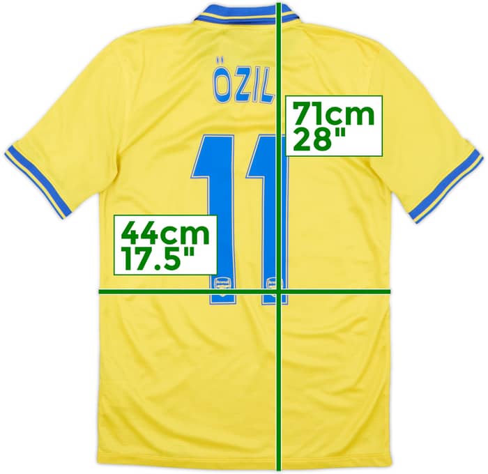 2013-14 Arsenal Away Shirt Ozil #11 - 6/10 - (S)