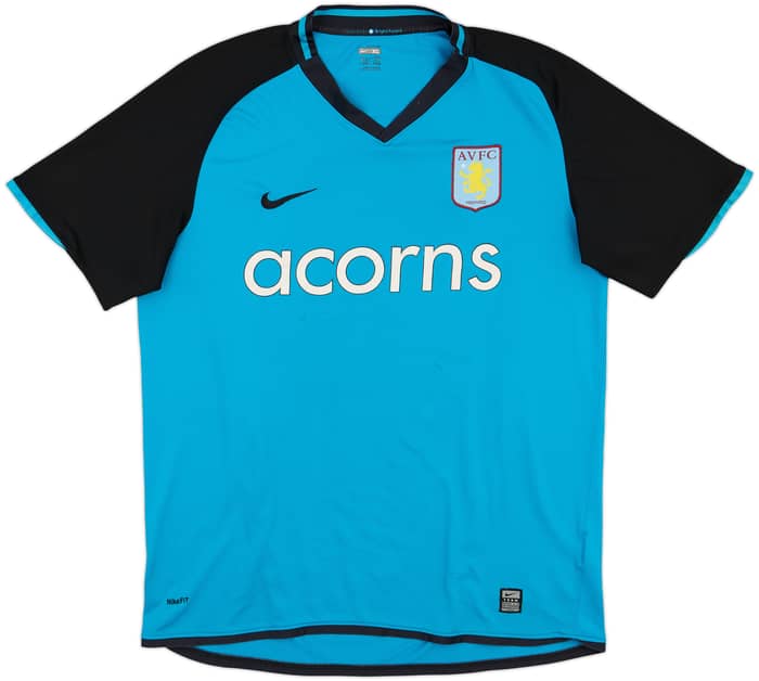 2008-09 Aston Villa Away Shirt Petrov #19 - 7/10 - (XL)