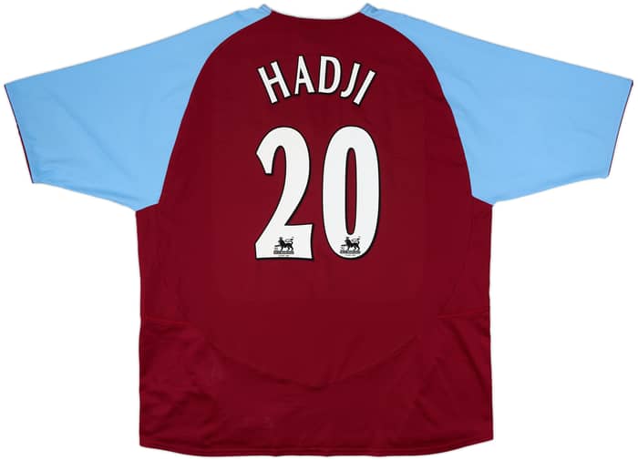 2003-04 Aston Villa Home Shirt Hadji #20 - 6/10 - (XXL)