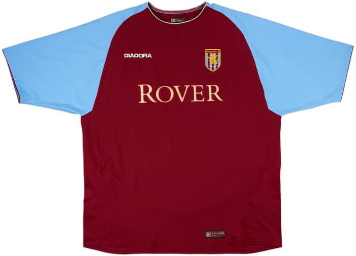 2003-04 Aston Villa Home Shirt Hadji #20 - 6/10 - (XXL)