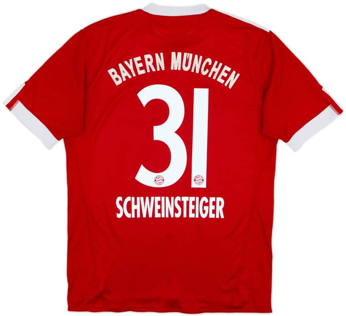 2009-10 Bayern Munich Home Shirt Schweinsteiger #31 - 5/10 - (L)