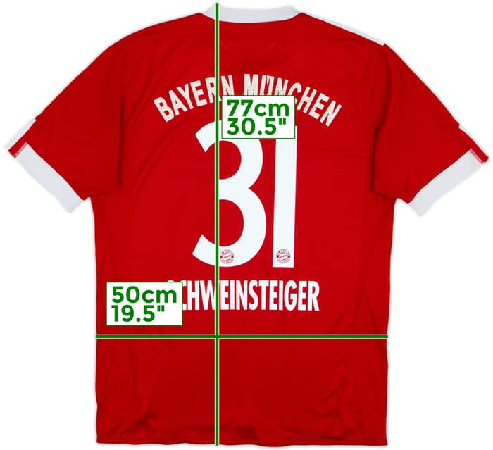 2009-10 Bayern Munich Home Shirt Schweinsteiger #31 - 5/10 - (L)