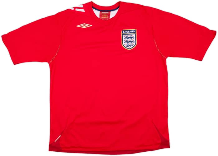 2006-08 England Away Shirt - 4/10 - (XL)