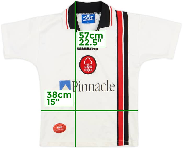 1997-99 Nottingham Forest Away Shirt - 6/10 - (S.Boys)