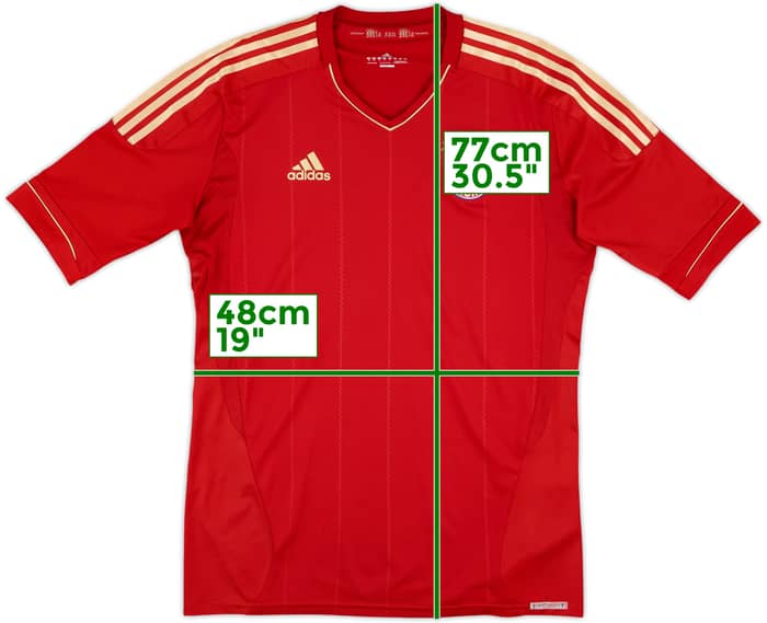 2012-13 Bayern Munich Match Issue Home Shirt #16