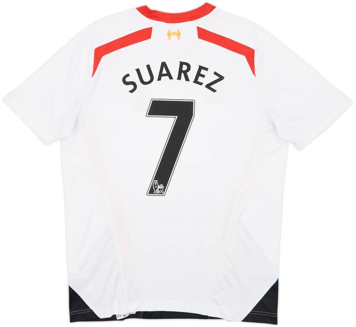 2013-14 Liverpool Away Shirt Suarez #7 - 6/10 - (M)