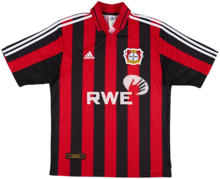 2000-01 Bayer Leverkusen Home Shirt Ballack #13 - 8/10 - (L)