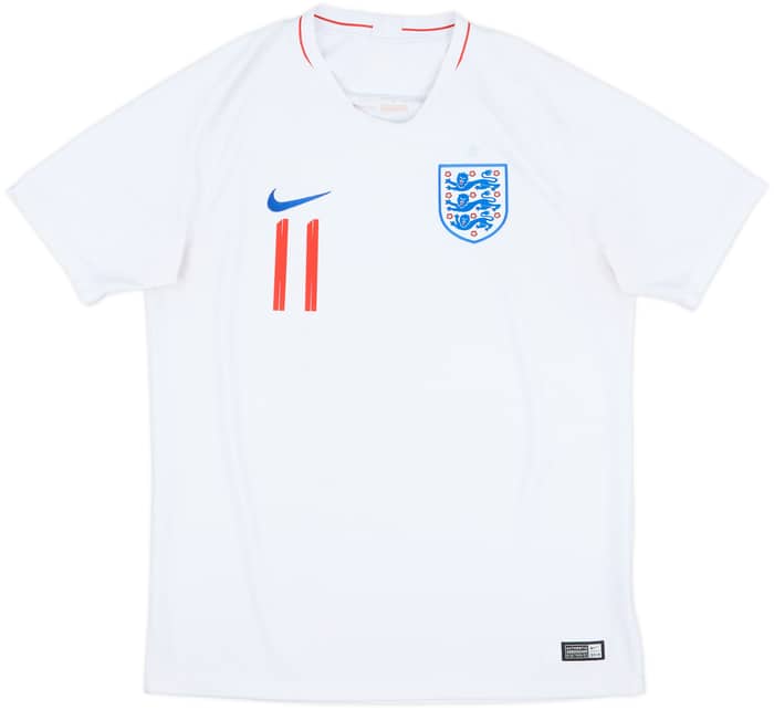 2018-19 England Home Shirt Vardy #11 - 6/10 - (L)