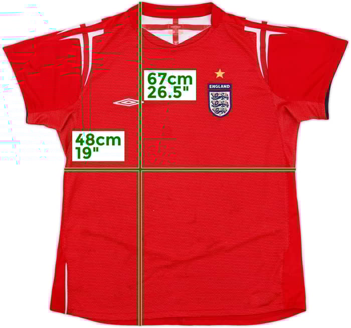 2004-06 England Away Shirt - 7/10 - (Women's M)