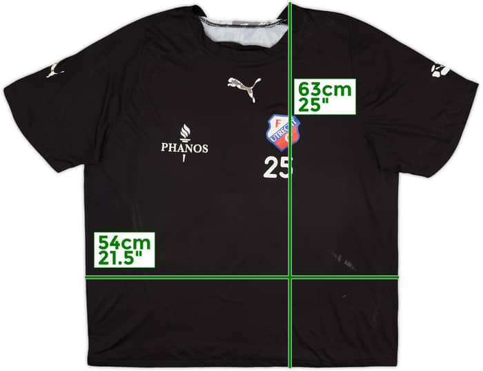 2006-07 Utrecht Puma Player Issue Training Shirt #25 - 4/10 - (L)