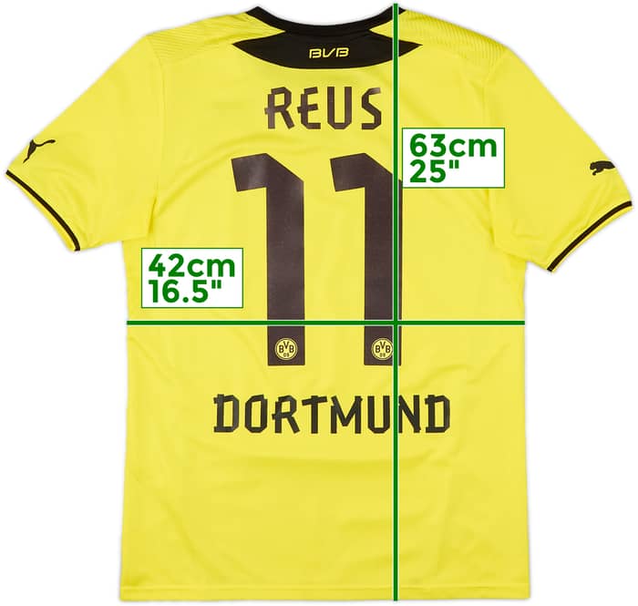 2013-14 Borussia Dortmund Home Shirt Reus #11 - 7/10 - (S)