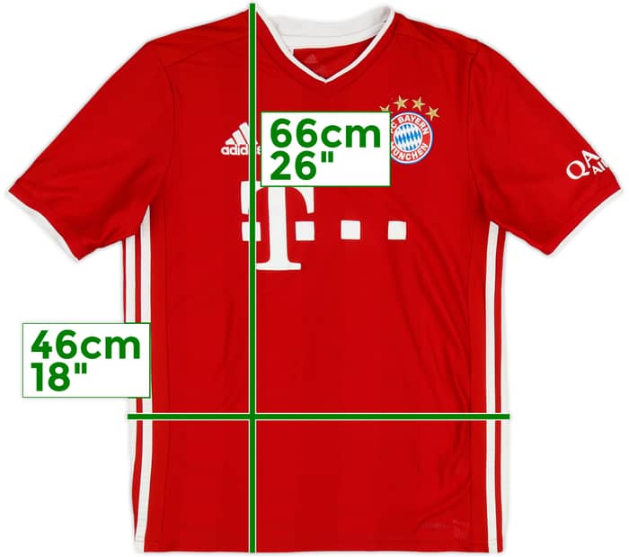 2020-21 Bayern Munich Home Shirt - 4/10 - (XL.Boys)