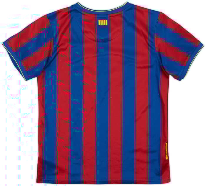 2009-10 Barcelona Home Shirt - 5/10 - (S.Boys)