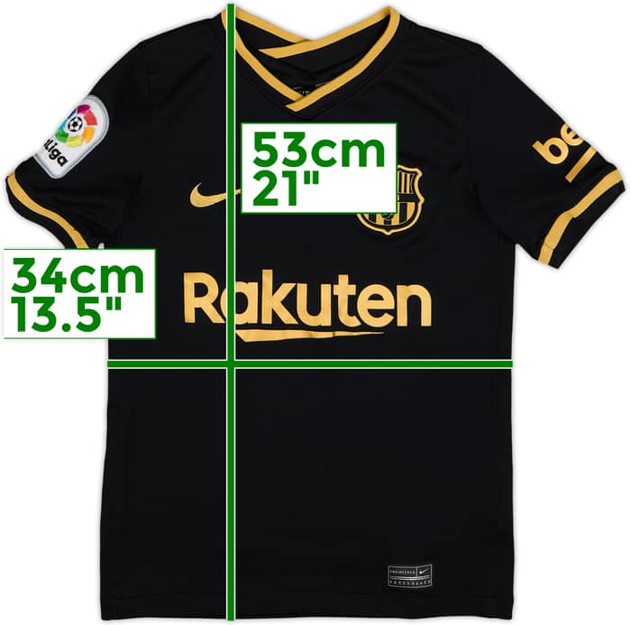 2020-21 Barcelona Away Shirt - 7/10 - (5-6 Years)