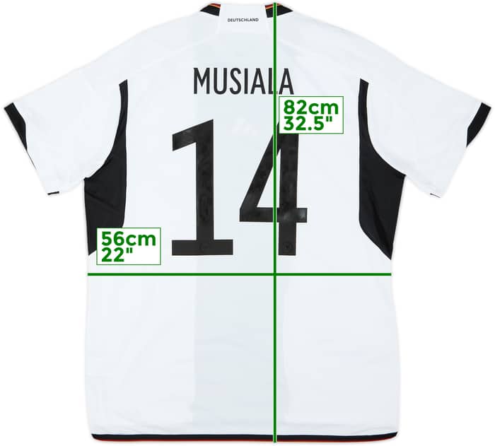 2022-23 Germany Home Shirt Musiala #14 (XL)