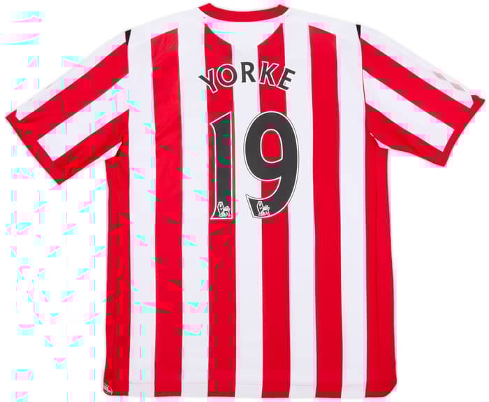 2008-09 Sunderland Home Shirt Yorke #19 - 7/10 - (XXL)