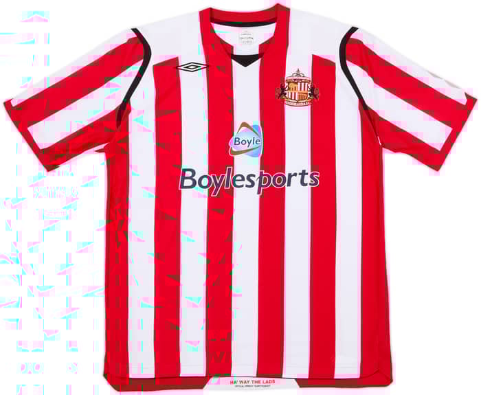 2008-09 Sunderland Home Shirt Yorke #19 - 7/10 - (XXL)