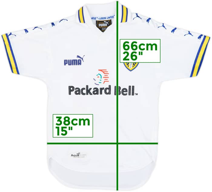 1998-00 Leeds United Home Shirt #11 - 6/10 - (M.Boys)