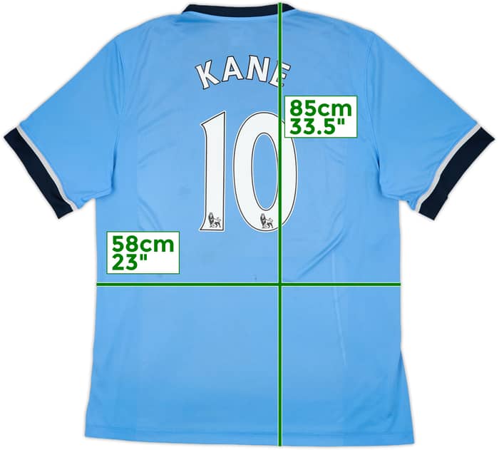 2015-16 Tottenham Away Shirt Kane #10 - 5/10 - (XL)
